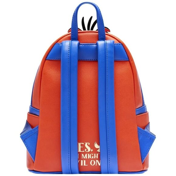 Loungefly Disney Aladdin Iago Cosplay Backpack NWT - Picture 2 of 4